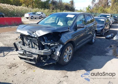 2019 Ford Edge Titanium from USA, damaged, VIN 2FMPK3K97KBB20011